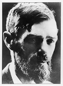 Author Prints: D H Lawrence Print