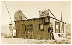 Dad Lees Dirty Rose Hotel, Oreana, Nevada, USA Dad Lees Dirty Rose Hotel, Oreana, Nevada, USA