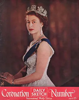 Daily Sketch Coronation Number 1953 Queen Elizabeth II Daily Sketch Coronation Number 1953 Queen Elizabeth II