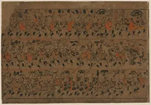 Antique Japanese Prints Online Prints: Daimyo procession