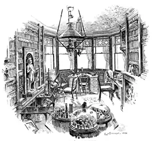 Historical Figures In Science Prints: Dallingers Laboratory