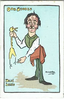 Dan Leno Print - Our Nineteenth Century Stores 1897