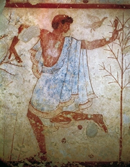 Dancer. Tricliniums Tomb. Etruscan art Dancer. Tricliniums Tomb. Etruscan art