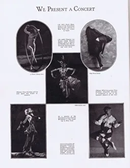Five dancers at the Dance Magazine convention Five dancers at the Dance Magazine convention
