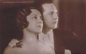 The dancing act of Florence Walton and Leon Leitrim, 1920s The dancing act of Florence Walton and Leon Leitrim, 1920s