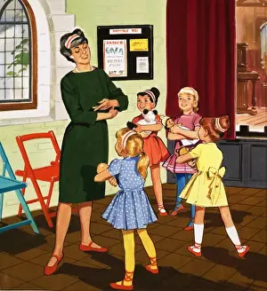 People You See: Dancing Instructor Print, 1965