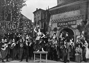 La Belle Otero Dancing on a Table Print