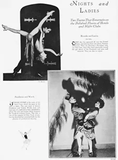 Two dancing teams who entertain on the polished Two dancing teams who entertain on the polished