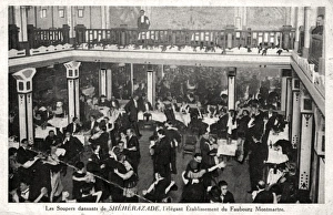 The dancing venue or dancing called Shehezerade, Paris The dancing venue or dancing called Shehezerade, Paris