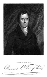 US History Figures Prints: Daniel D Tompkins
