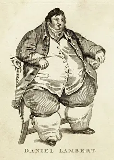 19th Century Portraits Prints: Daniel Lambert (3)