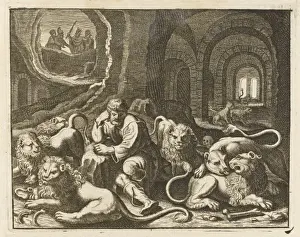 Daniel in the Lions' Den Print