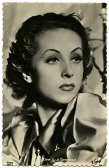 Performing Arts Celebrities Prints: Danielle Darrieux