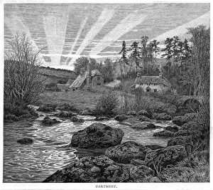 Devon Countryside Views Prints: DARTMEET