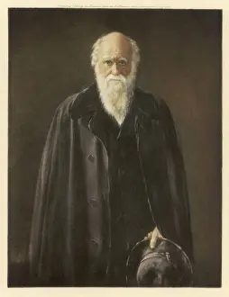 Charles Darwin Portrait Prints: Darwin (Collier)