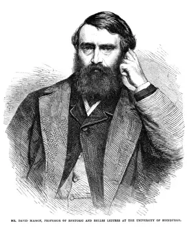 David Masson Print - Scottish Historian and Professor