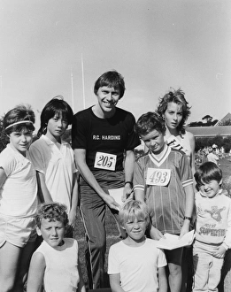 David Moorcroft, British runner, in Cornwall David Moorcroft, British runner, in Cornwall