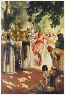 Old Testament Artwork Prints: David Seizes the Ark