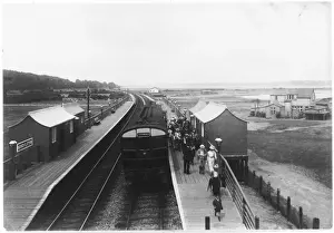Devon Railway History Prints: Dawlish Warren - 1902