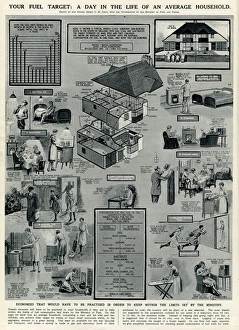 Day in the life of an average household by G. H. Davis Day in the life of an average household by G. H. Davis