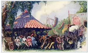 Hampstead Heath London Prints: Days that are gone - Appy Ampstead