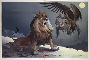 British Lion Cartoon Prints: Not dead yet
