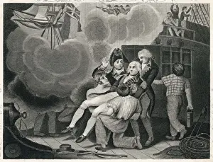 Print of the Death of Nelson