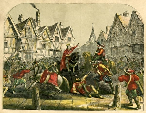 Death of Wat Tyler during the Peasants Revolt Death of Wat Tyler during the Peasants Revolt