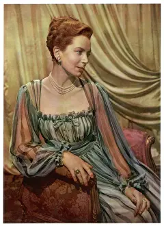 Prints of DEBORAH KERR (Deborah Kerr-Trimmer). English film actress Winchester Prints: Deborah Kerr Print - Mary Evans