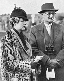 Deborah Mitford at Cheltenham National Hunt Meeting Deborah Mitford at Cheltenham National Hunt Meeting