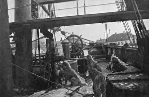 The Deck of the Fram Print, 1912