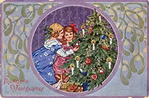 Festive Home Decor Ideas Prints: Decking the Tree