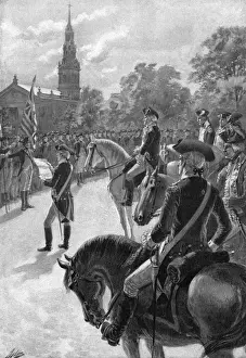 Declaration Of Independence Reading Prints: Declaration to Army