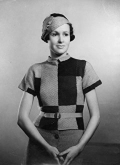 Deco Jumper & Hat 1935 Deco Jumper & Hat 1935