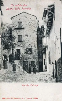 Via del Falcone, Porretta Terme, Italy Via del Falcone, Porretta Terme, Italy