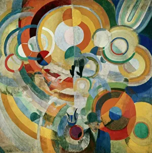 DELAUNAY, Robert. Carousel with Pigs DELAUNAY, Robert. Carousel with Pigs