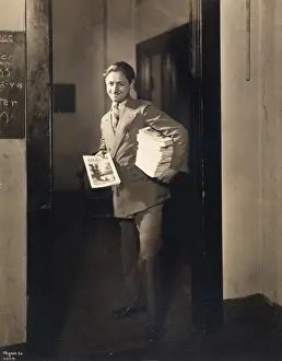 Aeolian Co. Portrait Print: Stephens Delivering Magazine