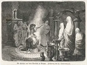 Delphi Oracle Print - Enthralled by the Oracle of Delphi