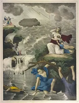 Religious Art Prints Online Prints: The Deluge Comes