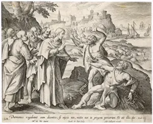 Christian Artwork Prints: Demons into Pigs