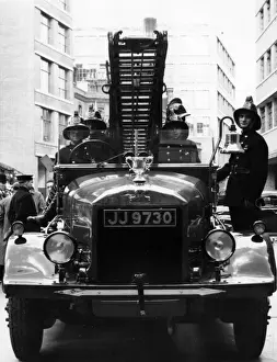 Dennis Fire Engine Print circa 1930s