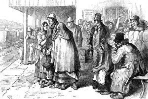Departure of Irish emigrants Departure of Irish emigrants