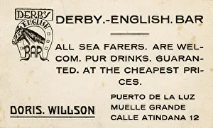 Derby Bar, Puerto de la Luz, Gran Canaria, Canary Islands Derby Bar, Puerto de la Luz, Gran Canaria, Canary Islands