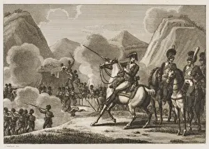 18th Century Military History Prints: Deroi at Lovers