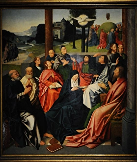 Descent of the Holy Spirit. Haarlem?. Late 15th century. Ano Descent of the Holy Spirit. Haarlem?. Late 15th century. Ano