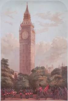 Historical London Landmarks Prints: Design for Big Ben