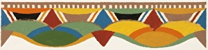 Design for Borders (Wallpaper) in art deco style Design for Borders (Wallpaper) in art deco style