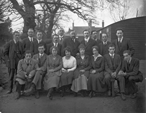 Design staff of W G Tarrant of Byfleet, Surrey Design staff of W G Tarrant of Byfleet, Surrey