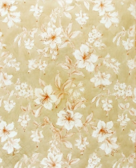 Design for Woven Textile in white and beige Design for Woven Textile in white and beige