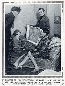 Cecil Beaton Showing Costume Designs Print, 1928